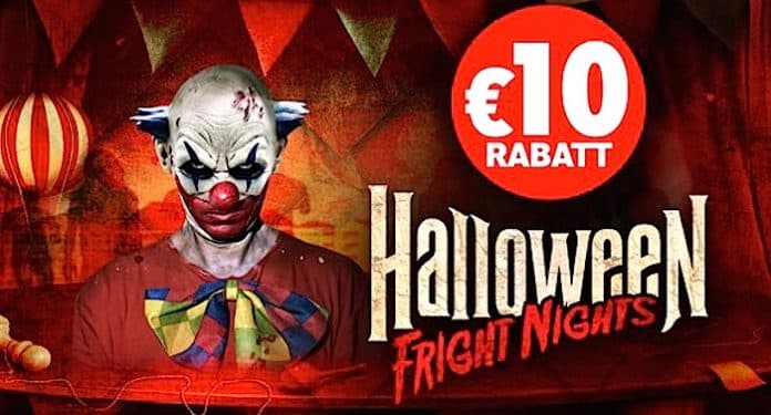 Holiday Park Halloween Fright Nights 10 Euro Gutschein