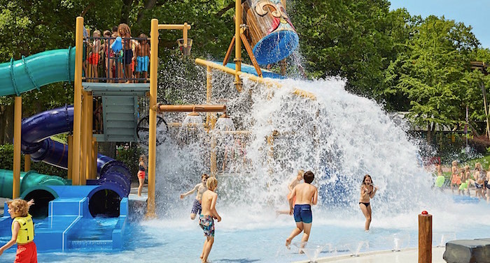 Erlebnispark Duinrell Tikibad Wasserspielplatz