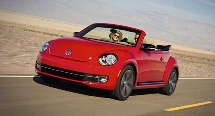 Rossmann Auto Gewinnspiel VW Beetle Cabrio