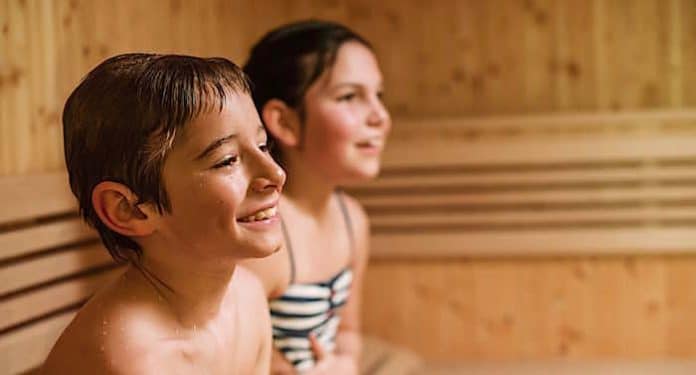 Wellness Ratgeber Kinder in der Sauna