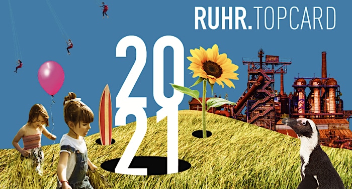 RUHR.TOPCARD 2021: Bonuskarte für Erwachsene mit 20 Euro Rabatt kaufen