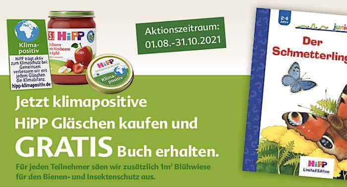 HIPP Geschenk für Kinder: Ravensburger Buch kostenlos bekommen