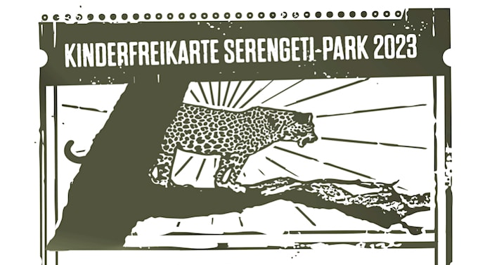 Serengeti-Park Gutschein Kinder Freikarte Saison 2023 kostenlos bestellen