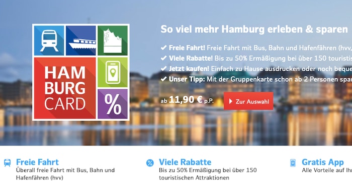 Hamburg CARD Saison 2023: Freizeit Rabatte für Familien